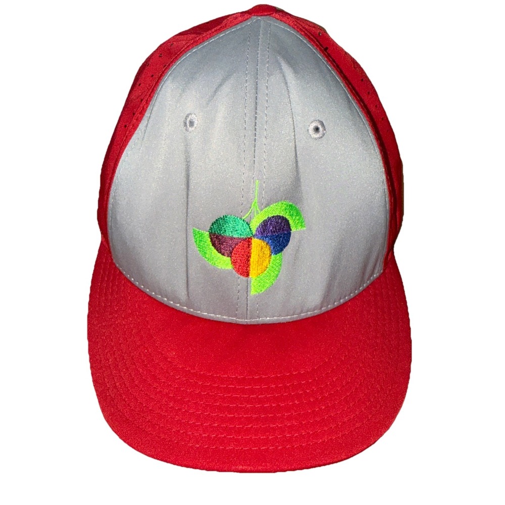 Richardson PTS30 Lite Flexfit Red /Gray Hat‎ Size LG-XL